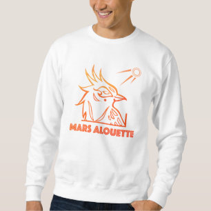 Mars Alouette sweat blanc pour hommes