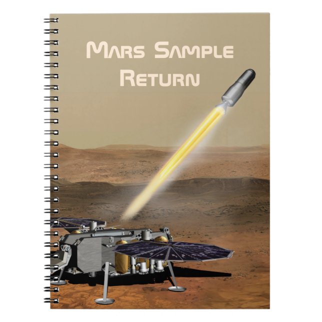 Mars Échantillon de retour Mission Carnet photo sp (Devant)