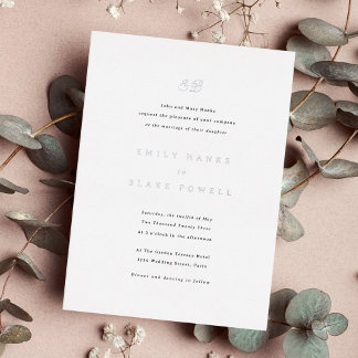 Marseille Faire-part de mariage