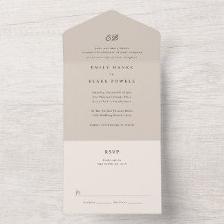 Marseille Faire-part de mariage