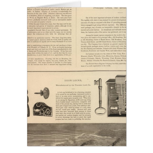 Marshall and Wendell, Manufacturers (Devant)
