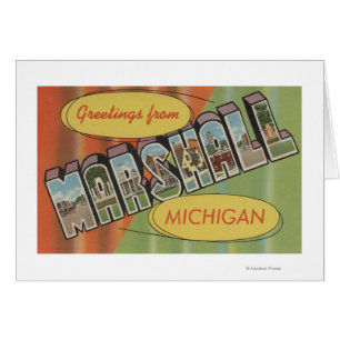 Marshall, Michigan - grandes scènes de lettre