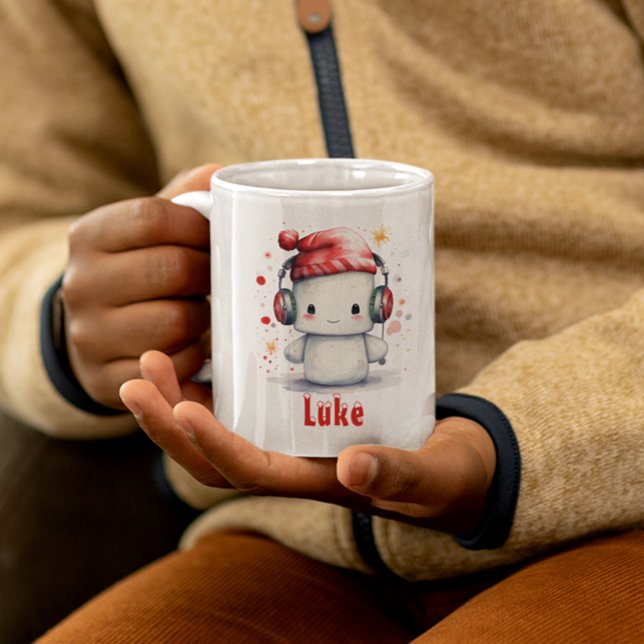 Marshmallow de Noël Mug personnalisée (Cute Christmas Mug)