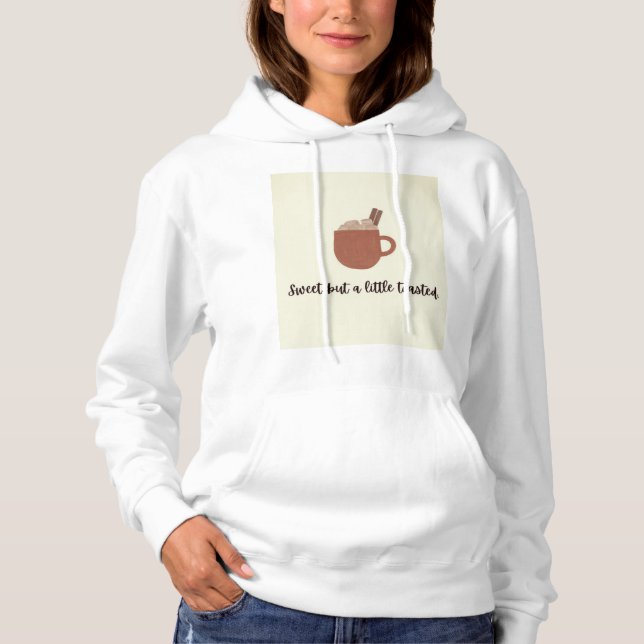 Marshmallow de Thanksgiving drôle citation sweat - (Devant)
