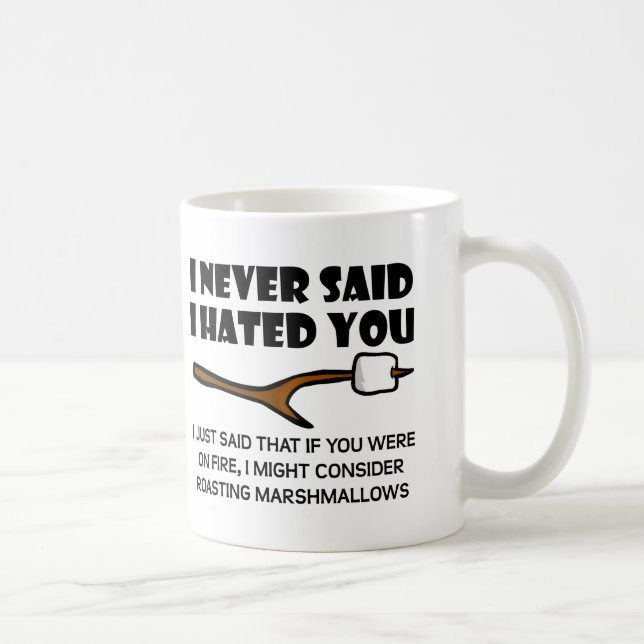 Marshmallows Haïssables Mug Drôle (Droite)