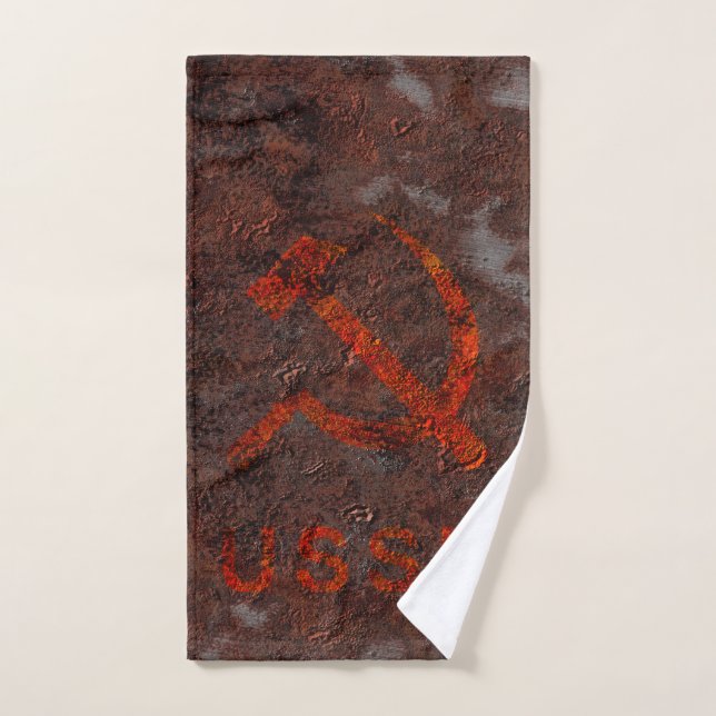 Marteau et faucille Ussr (Serviette à main)