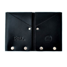 Marteau original Riveted Homme's Black Leather Wal