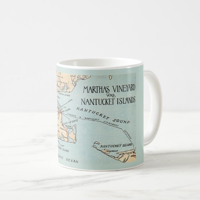 Marthas Vineyard Nantucket  Tasse (Devant droit)