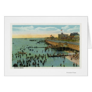 Martha's Vineyard, vue aérienne de la plage