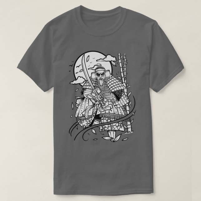 Martial Arts Samurai Bushido Code Premium T-Shirt (Design devant)