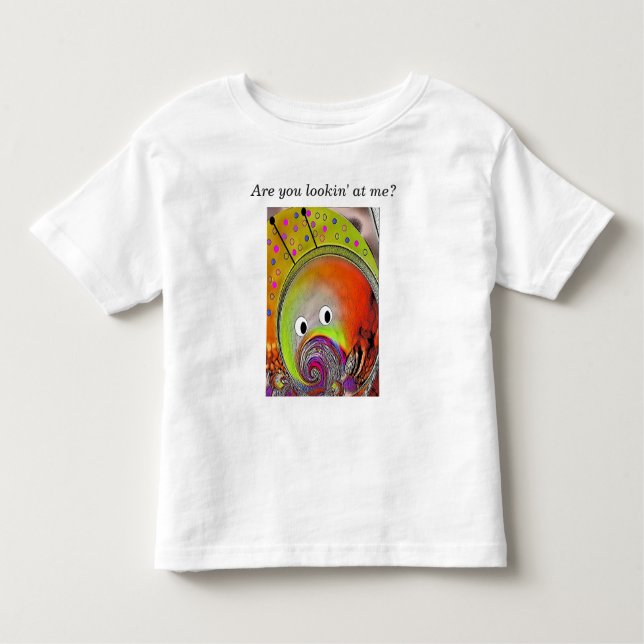 "Martian Fish" Toddler Sweat - shirt à capuche de  (Devant)