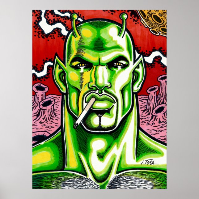 Martian Machismo Poster (Devant)