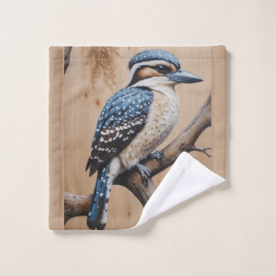 Martin-chasseur bleu d'Australie dans un arbre, Ar