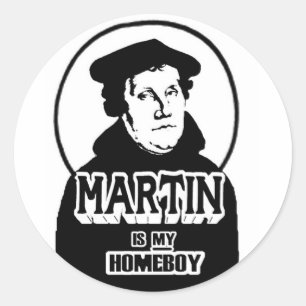 Martin est mon autocollant Homeboy
