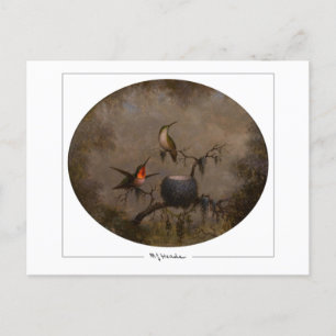 Martin Johnson Heade #131 - Carte postale Art
