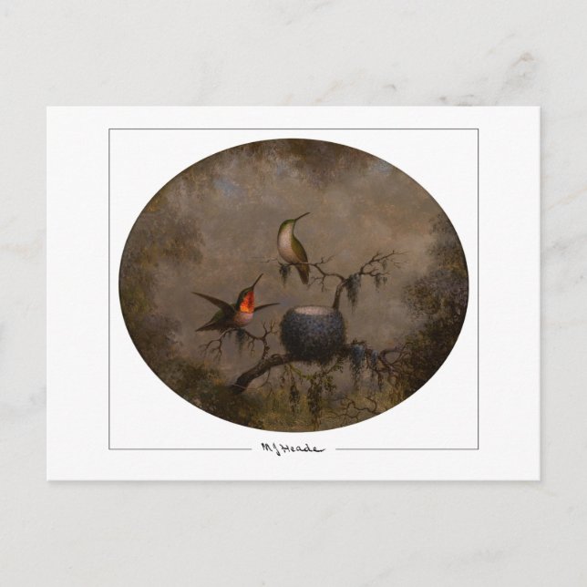 Martin Johnson Heade #131 - Carte postale d'art fi (Devant)