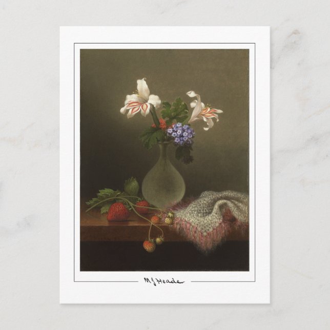 Martin Johnson Heade #1 - Carte postale d'art fin (Devant)