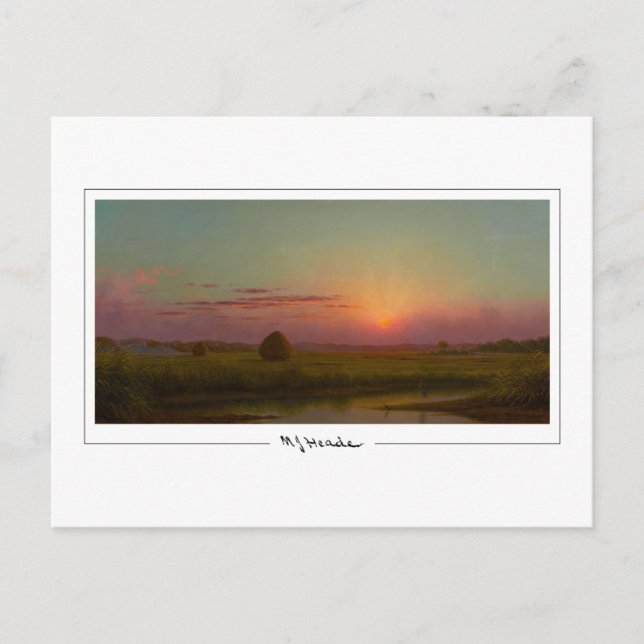 Martin Johnson Heade #42 - Carte postale d'art (Devant)