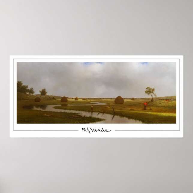 Martin Johnson Heade Affiche de Zedign Art #111 (Devant)