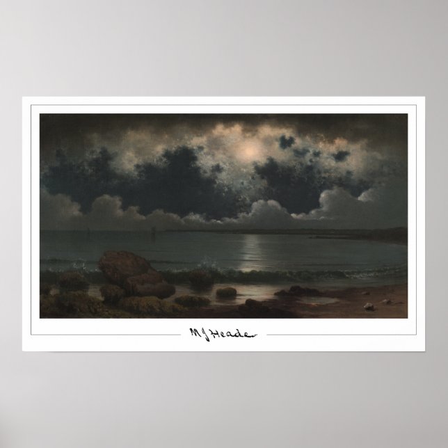 Martin Johnson Heade Zedign Affiche d'art #129 (Devant)