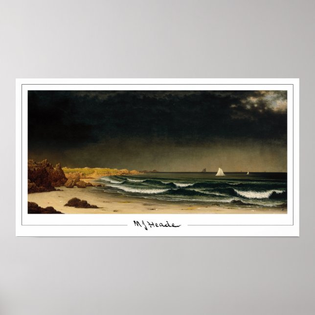 Martin Johnson Heade Zedign Affiche d'art #20 (Devant)