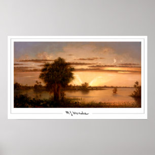 Martin Johnson Heade Zedign Affiche d'art #253