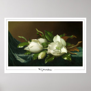 Martin Johnson Heade Zedign Art Poster #12