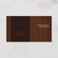 Martin Stripe Carte de visite