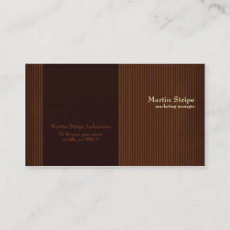 Martin Stripe Carte de visite