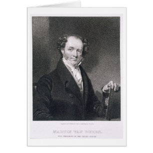Martin Van Buren, gravé par E. Wellmore (engravi