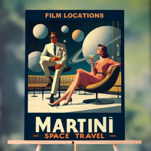 Martini Space Travel Affiches Emplacements du film