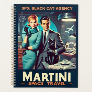 Martini Space Travel Poster SP5 : Agence de Chat N