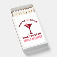 Martini Valentines Pink and Red Modern Galentines