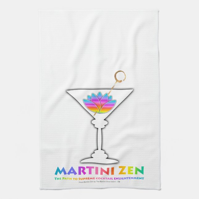 MARTINI ZEN Cuisine, Salle de Bain & Bar SERVIETTE (Vertical)