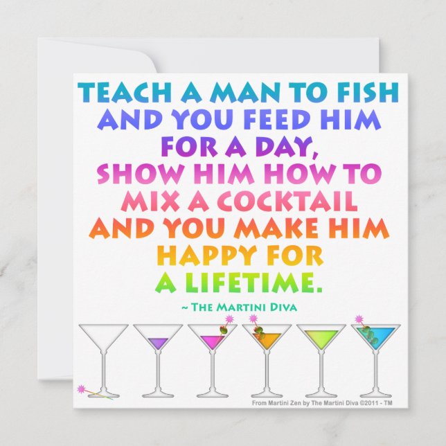 MARTINI ZEN - Heureux pour une invitation à vie (Devant)