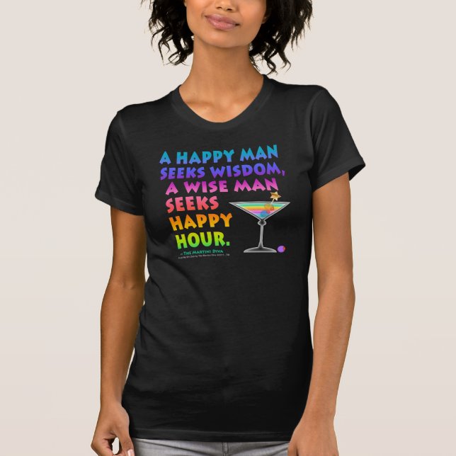 MARTINI ZEN : Un Sage à la Recherche d'une T-shirt (Devant)
