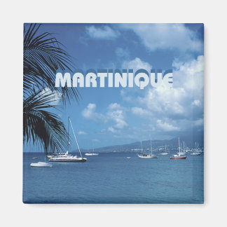 Martinique Travel Photo Souvenir Frigo Magnets