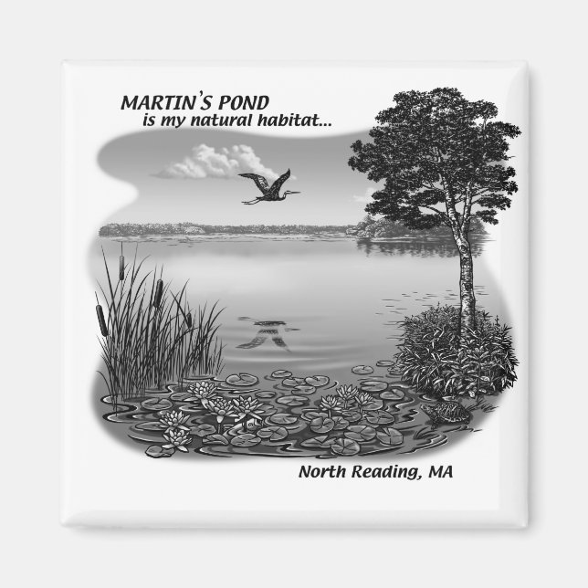 Martin's Pond Magnet (Devant)