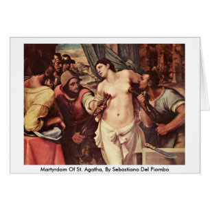 Martyre de St Agatha, par Sebastiano del Piombo