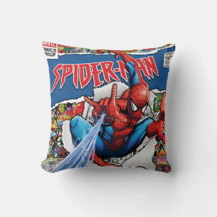 marvel comics spider man Coussin de Décoration