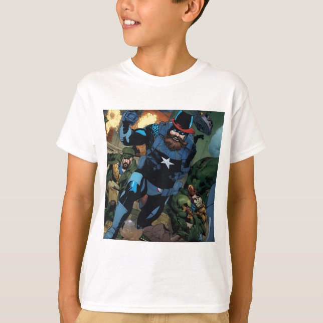 Marvel Heroes Assemble T-shirt pour enfants" (Devant)