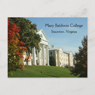 Mary Baldwin College Staunton VA Virginia Carte po