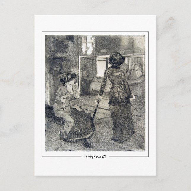 Mary Cassatt #251 - Carte postale d'art fin (Devant)