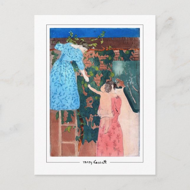 Mary Cassatt #400 - Carte postale d'art fin (Devant)