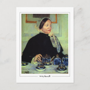 Mary Cassatt # 72- - Carte postale d'art fin