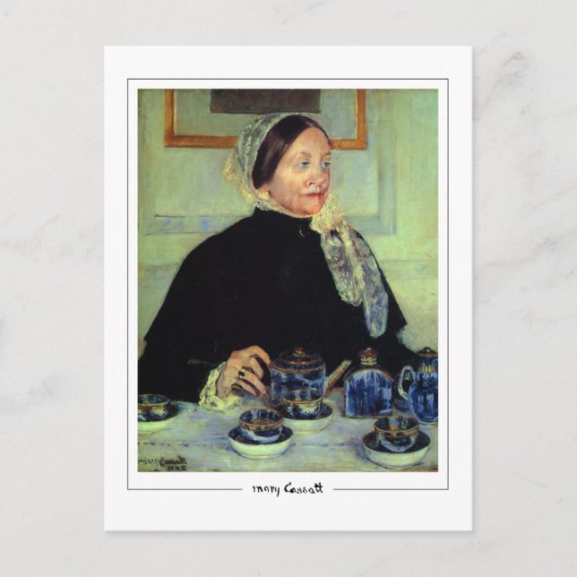 Mary Cassatt # 72- - Carte postale d'art fin (Devant)