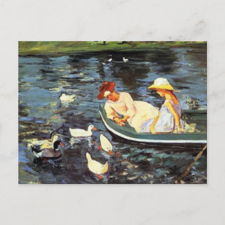 Mary Cassatt. Carte postale d'été