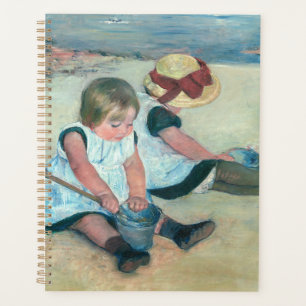 Mary Cassatt - Enfants jouant sur la plage