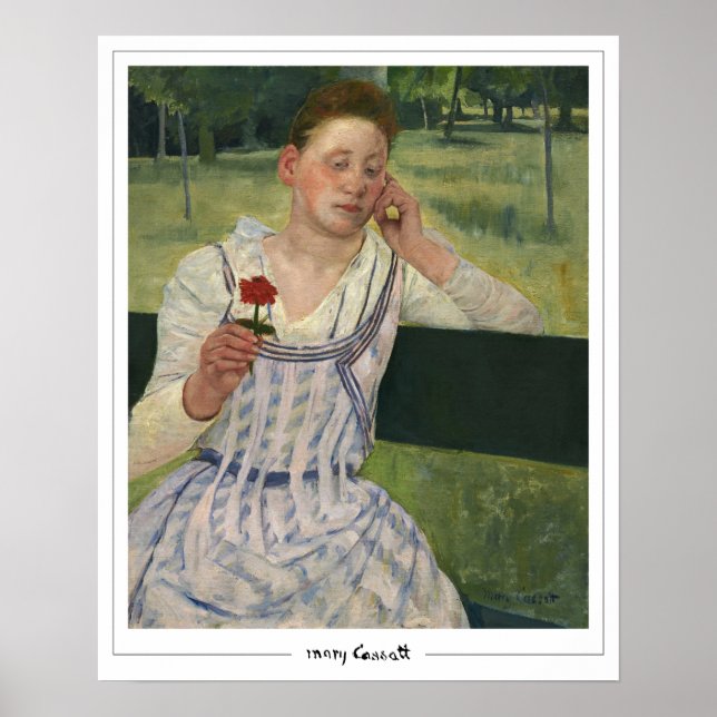 Mary Cassatt Zedign Affiche d'art #347 (Devant)