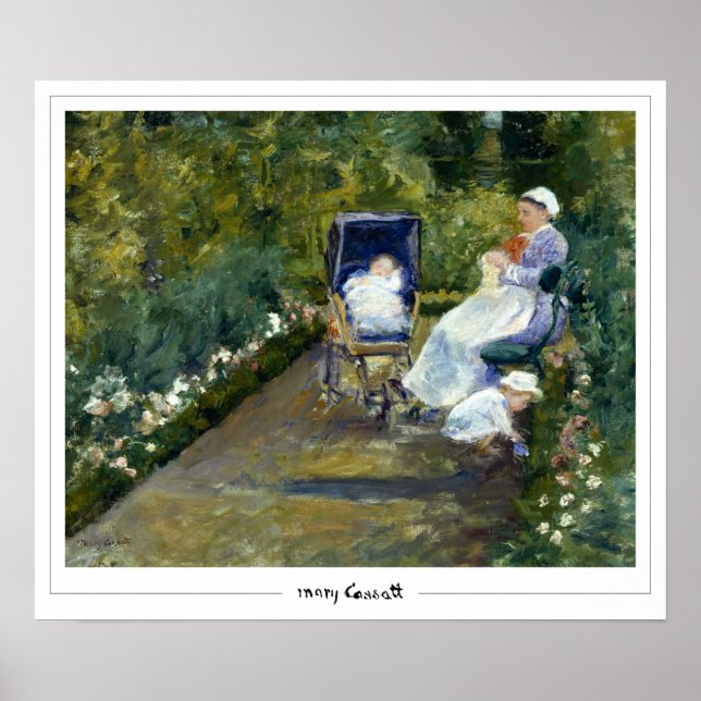 Mary Cassatt Zedign Affiche d'art #5 (Devant)